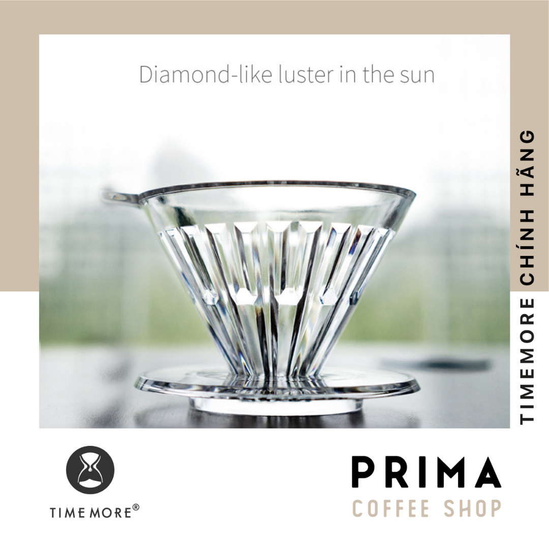 Phễu lọc cà phê nhựa Crystal Eye