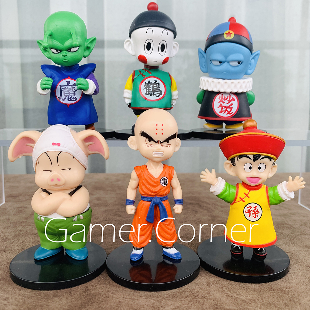Mô Hình Pilaf Oolong Krilin Gohan Kid Piccolo Kid  Chiaotzu Chaozu Trong Dragon Ball Cao 10cm Được Chọn Nhân Vật Siêu Đẹp