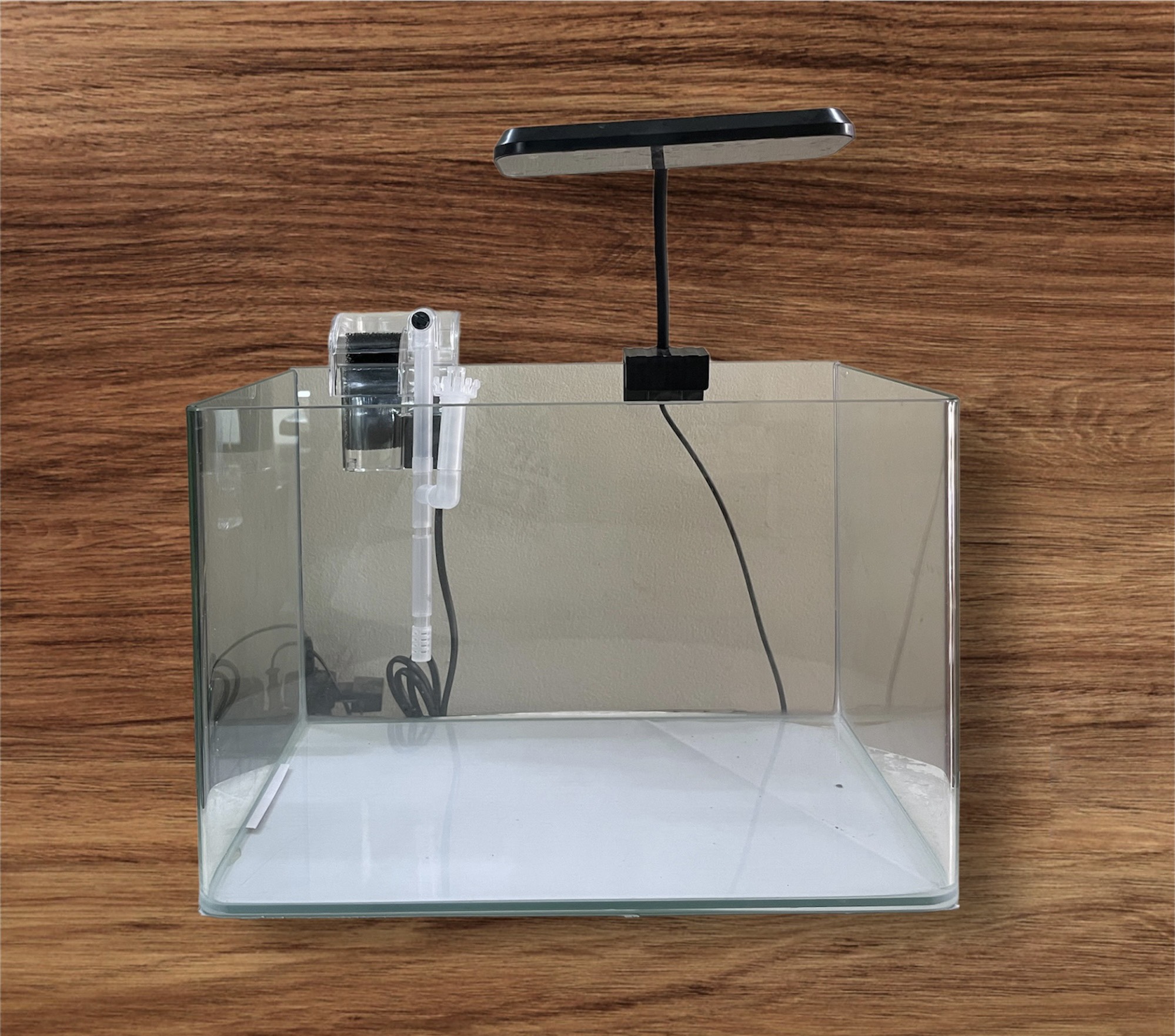 Bể kính đúc nhập khẩu bo cong cạnh mài vi tính kích thước 35*20*23cm | hồ đúc | bể kính nuôi cá và đ