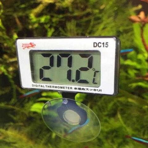 Nhiệt kế điện tử LCD chống thấm nước cho bể cá