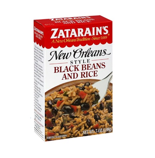Hỗn hợp gạo đậu đen Zatarain's 198g