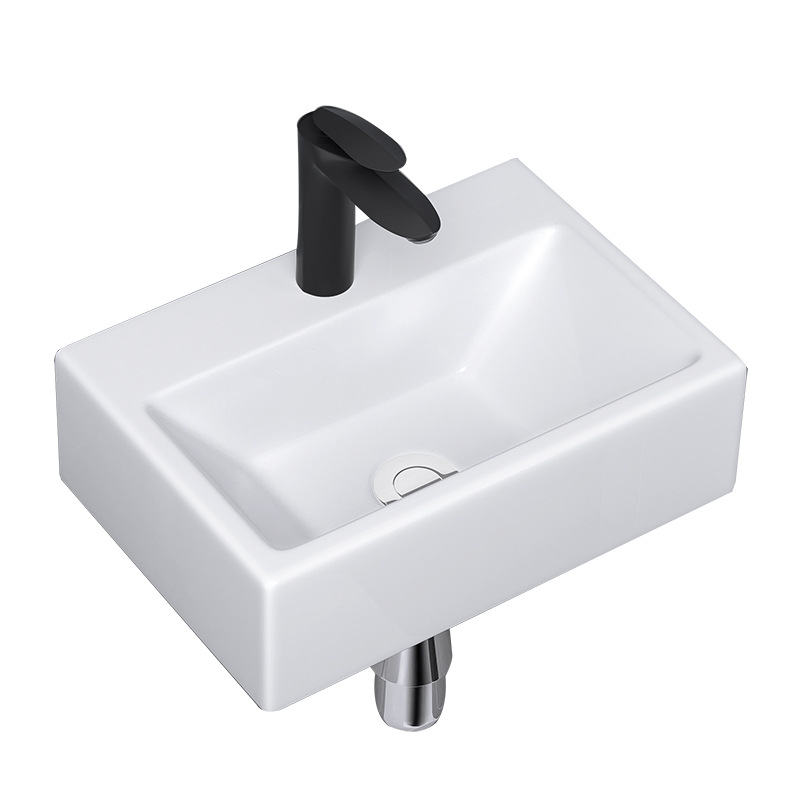 Chậu lavabo treo tường hoặc đặt bàn 40x30cm
