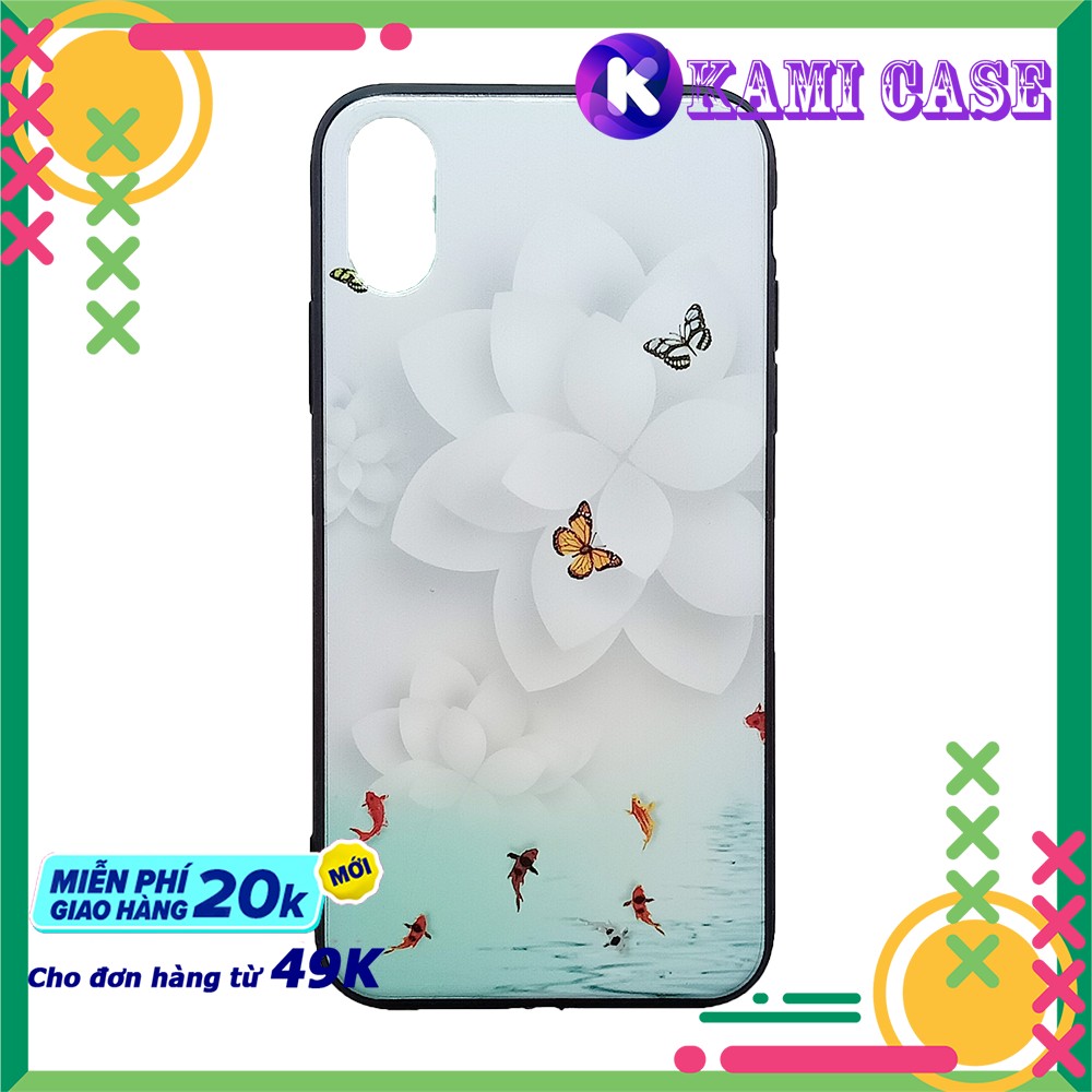 Ốp lưng iphone x/ xs cứng bóng viền dẻo