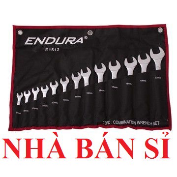 Bộ cờ lê khóa vòng gồm 13 món 8mm-22mm endura e1512 bảo hành 36 tháng