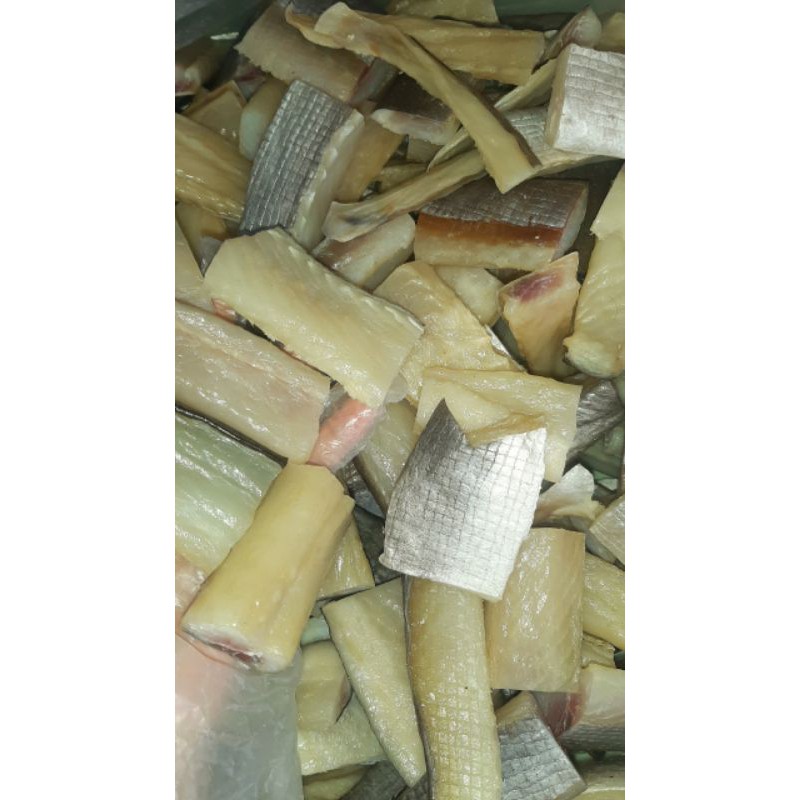 Khô cá dứa cọng nạc,dứa cắt khúc