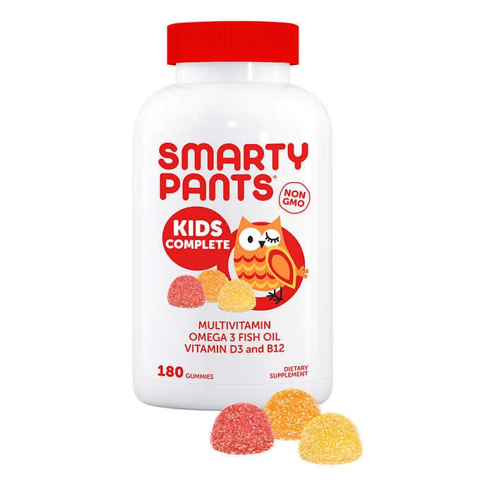 [HCM]Kẹo dẻo vitamin cho bé SmartyPants Kids Formula Multivitamin 180 Gummies