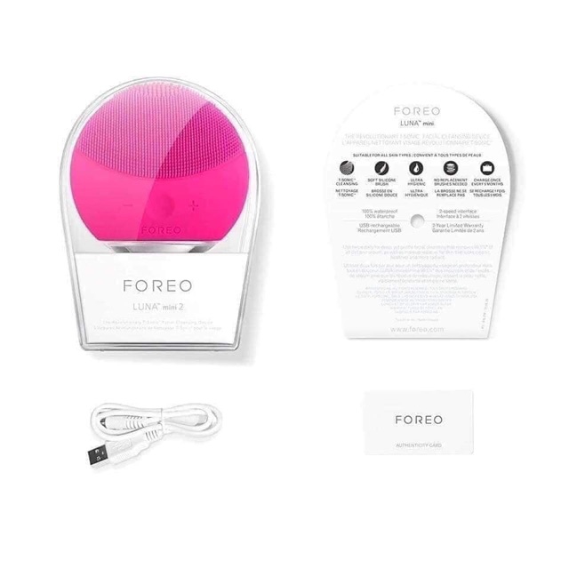 Máy rửa mặt silicon foreo