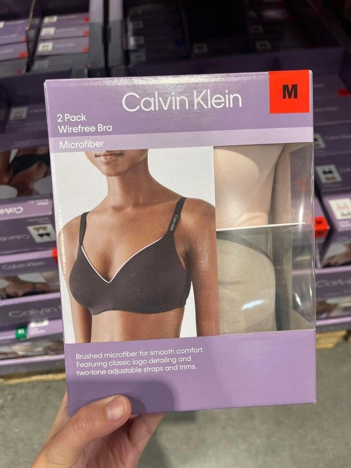 Set áo ngực không gọng Calvin Klein Wirefree Bra của Mỹ