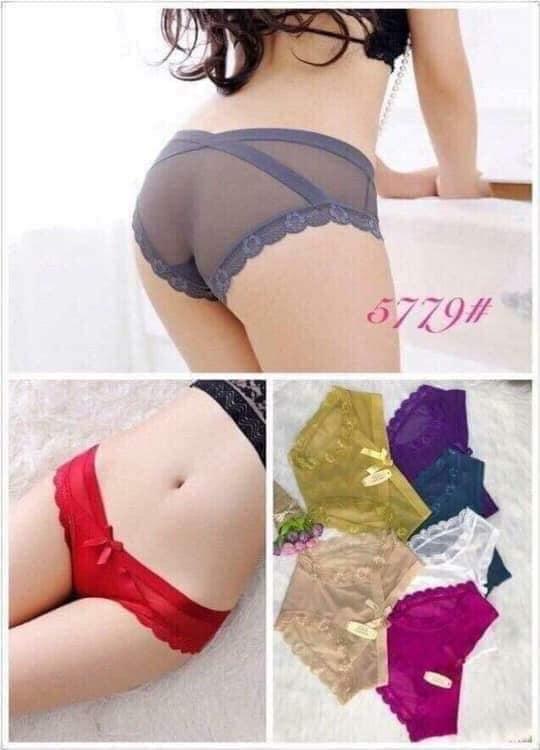 Combo 5 quần chíp ren lưới cạp chéo hàng cao cấp, minhquang 2017