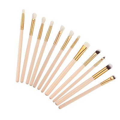 Bộ cọ trang điểm mắt chuyên nghiệp 12 cây cao cấp alpha love