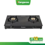 [BH 1 Năm] Bếp gas dương đôi Kangaroo KG8G1C - Mặt kính chịu lực - Hệ thống đánh lửa Magneto - Hàng chính hãng