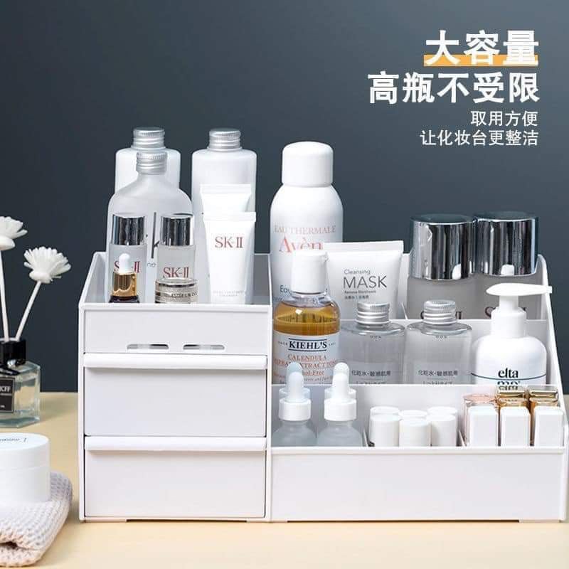 ( Rẻ vô địch ) KỆ ĐỰNG MỸ PHẨM ĐA NĂNG BẰNG NHỰA 3 TẦNG NHIỀU NGĂN TIỆN DỤNG