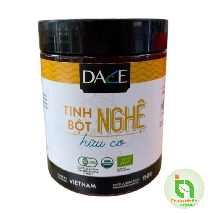 Tinh bột nghệ hữu cơ Dace 150g