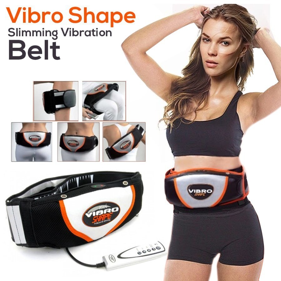 [HCM][HOT] Đai nóng Vibro Shape - Đai Massage Giảm Mỡ Bụng Nóng & Rung. Công Nghệ Quấn Nóng Hiệu Quả CaoGiảm Giá Cực Sốc