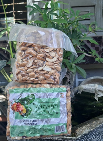 2KG HẠT ĐIỀU RANG MUỐI BỂ/VỠ ĐÔI/BA/BỐN GIÒN THƠM GIÁ CỰC RẺ