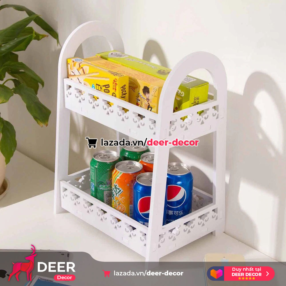 Giá kệ để bàn làm việc để mỹ phẩm tiện dụng - deer decor