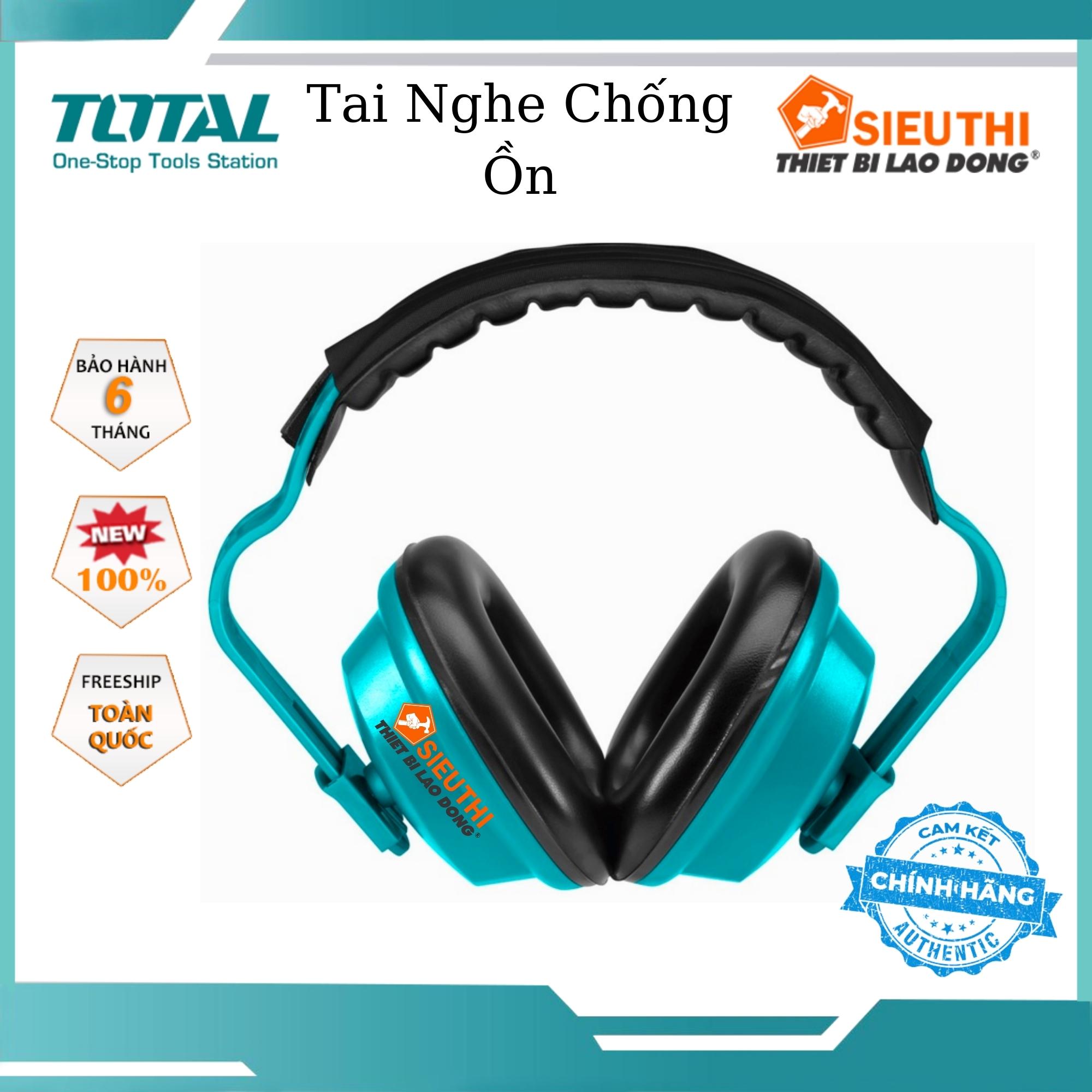 Chụp tai chống ồn total tsp701 - giảm tiếng ồn 24db, phone chống ồn bảo vệ tai, bịt tai giảm tiếng ồn công nghiệp