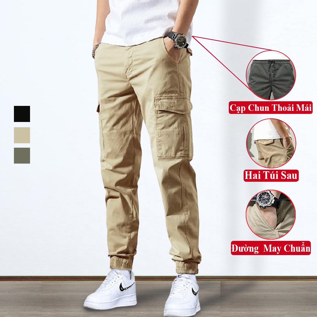 Quần jogger nam kaki túi hộp cạp chun bo gấu trẻ trung vicenzo, quần jogger nam kaki túi hộp, quần kaki nam jogger, quần túi hộp nam, quần nam kaki túi hộp, quần dài nam kaki, quần dài jogger nam kaki, jogger kaki nam túi hộp, jogger túi hộp nam kaki
