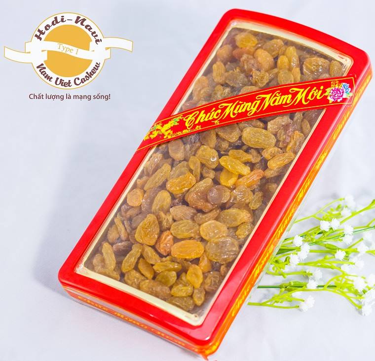 Hộp nho khô mỹ 500g