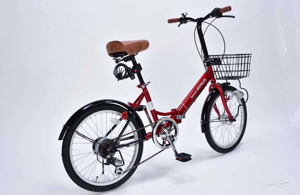Xe đạp gấp Mypallas M204 Merry nội địa Nhật bánh 20 inch kiểu dáng rất