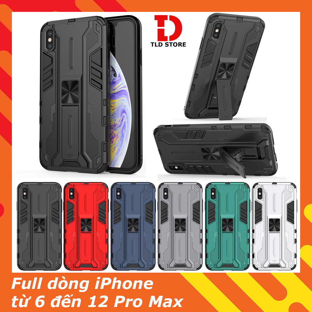 Ốp lưng dành cho iphone 6 6s plus 7 8 plus x xr xs max 11 pro max chống sốc iron man super sonic