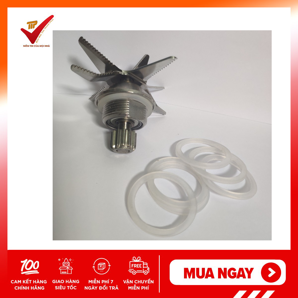 Gioăng, trục xoay của máy làm sữa hạt ranbem 769s, 732g, 735h