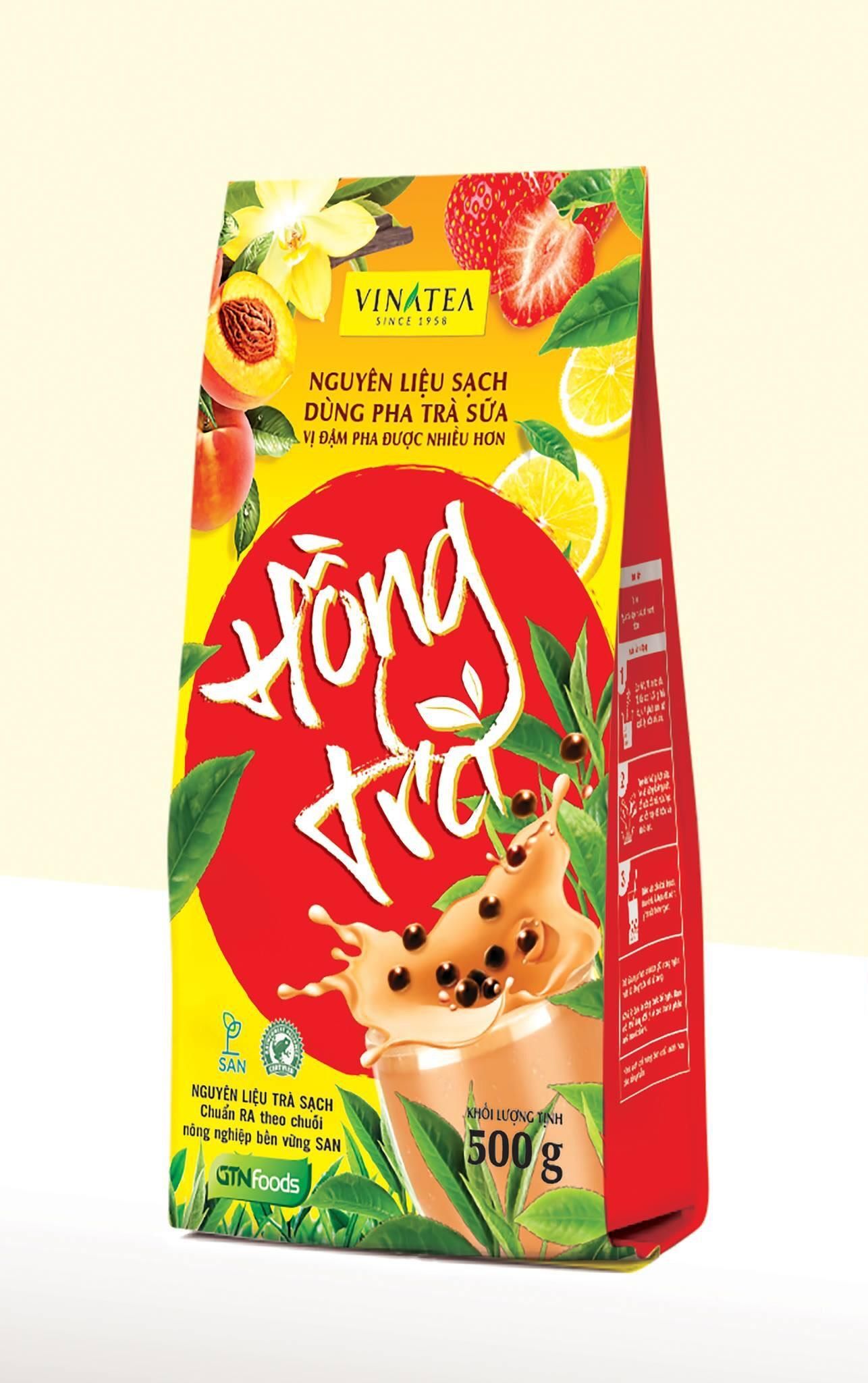 [HCM]Hồng trà Bá tước Vinatea  500 g - Hương vị đậm đà - Vị đậm mạnh pha được nhiều hơn.