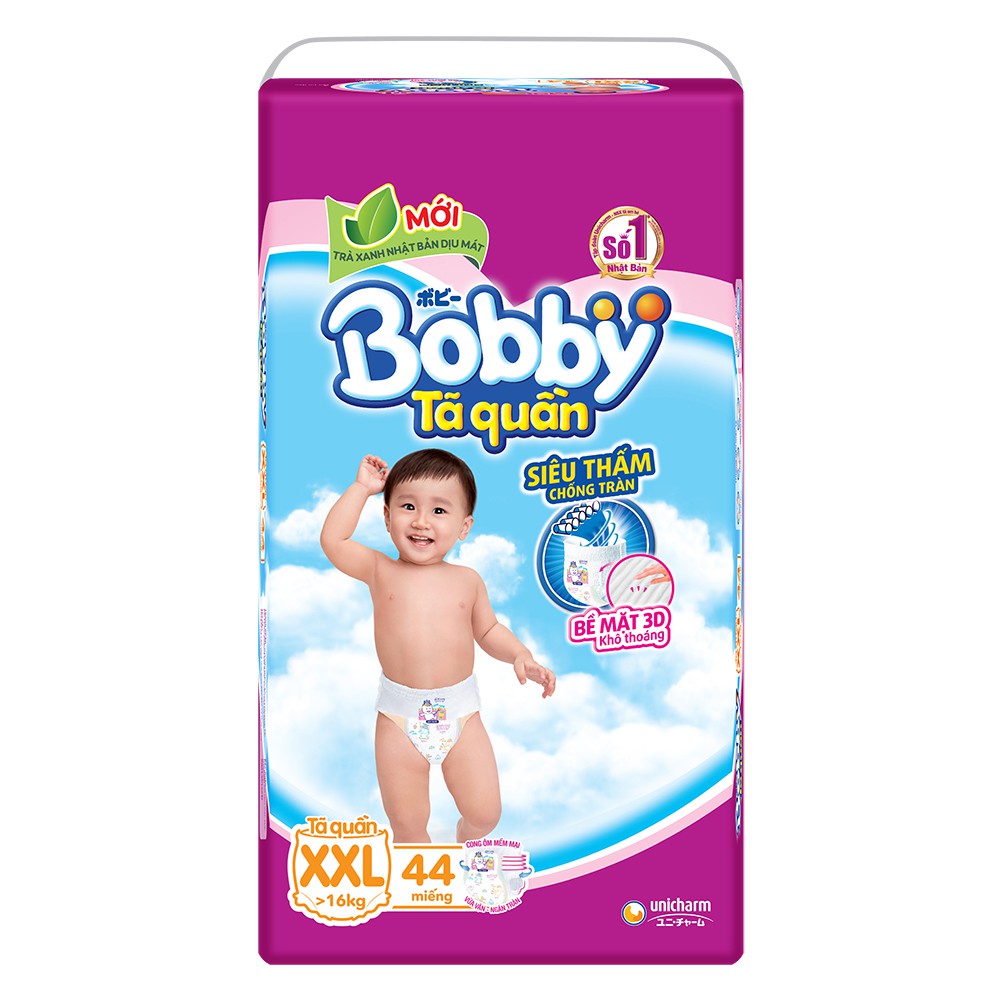Tã, bỉm quần bobby đủ size m60,l54,xl48,xxl44