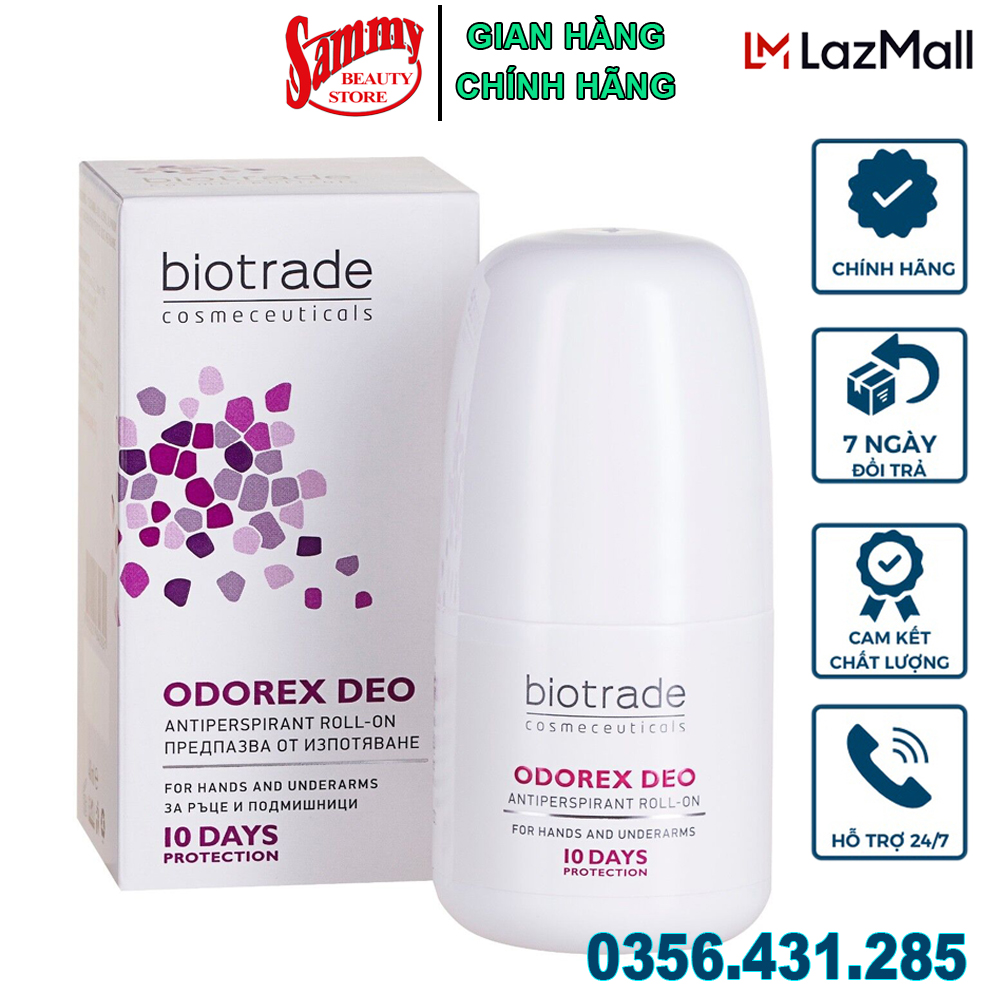 Lăn Khử Mùi Biotrade Odorex Deo Antiperspirant Roll-on