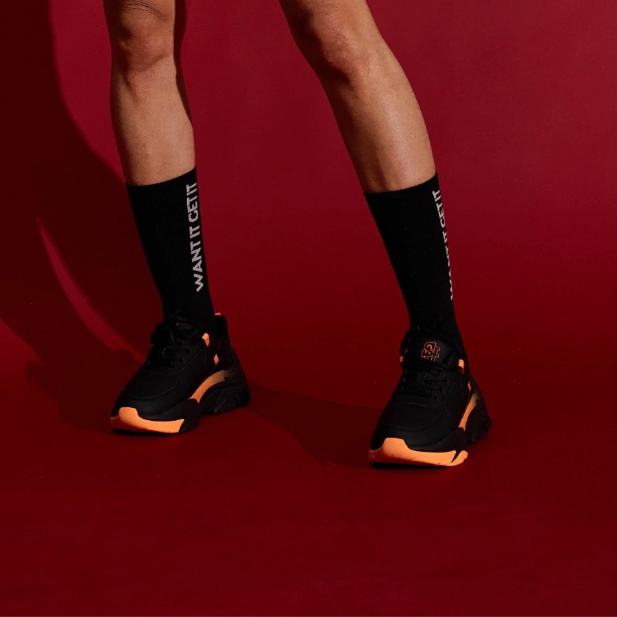 Onways vớ thể thao cổ cao co giãn tốt, ngăn ngừa mồ hôi knee high sock u13016
