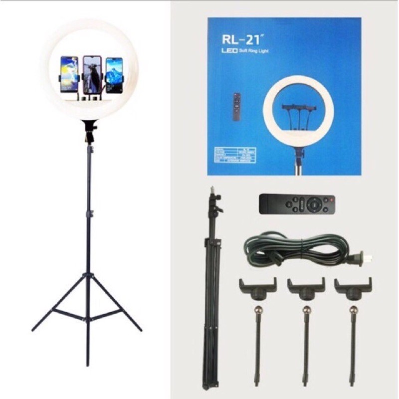 Đèn livestream rl-21 54cm chụp ảnh - quay phim - makeup cực lớn đèn livestream chính hãng,3 chế độ màu,kích thước 54cm lớn nhất , đèn led livestream cao cấp -hỗ trợ livestream cực đỉnh‎, đèn spa-phun săm- bảo hành 12 tháng