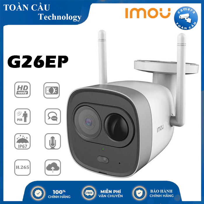 Camera ip wifi imou ipc-g26ep -camera giám sát an ninh không dây - camera toàn cầu