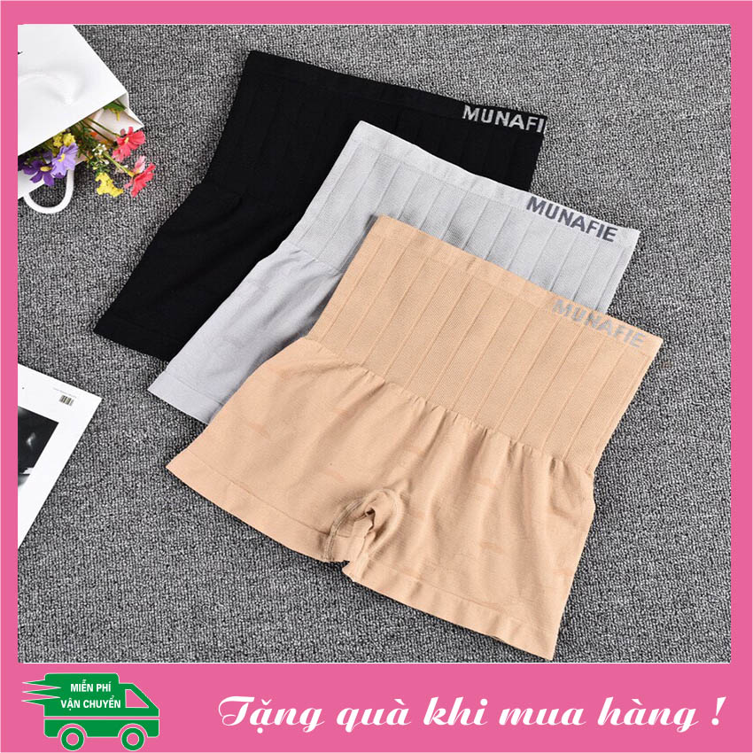 Quần Lót Nữ Nâng Mông Định Hình Gen Bụng MUNAFIE (Đùi) - Chất Vải Mịn Và Co Giãn Tốt - Quần Mặc Váy / Quần Lót Nâng Mông Nữ / Quần Lót Gen Bụng