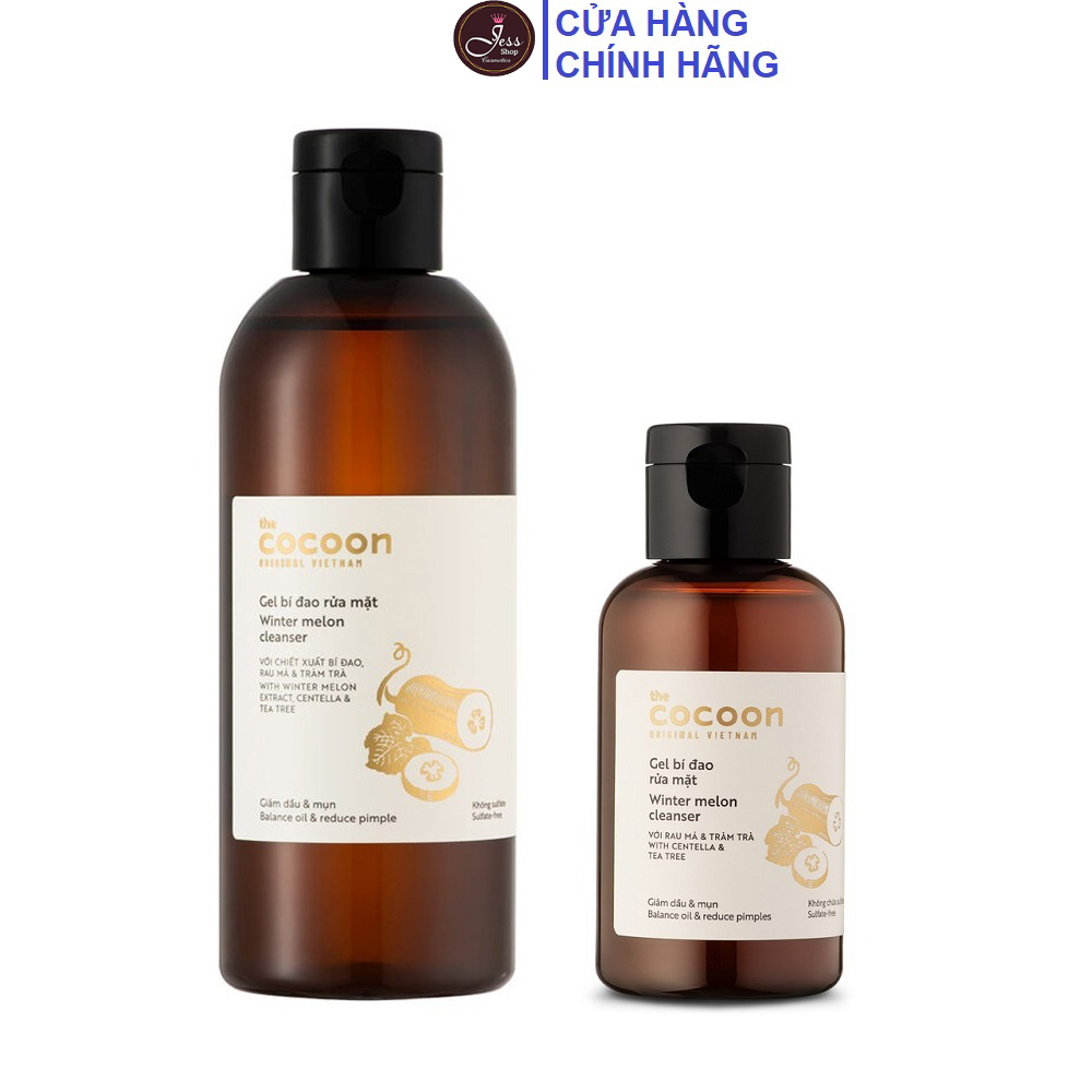 Sữa Rửa Mặt Giảm Dầu The Cocoon Melon Cleanser