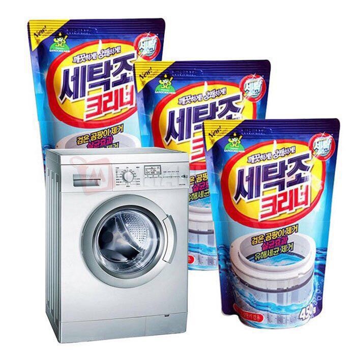 Tẩy lồng máy giặt hàn quốc cực sạch..