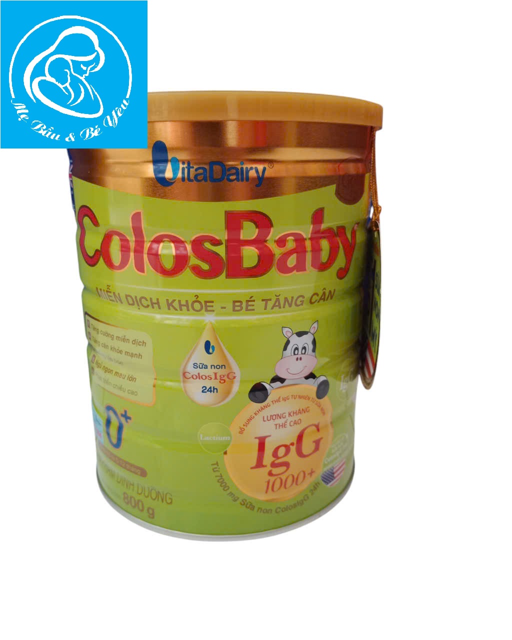 Sữa Colosbaby Gold 0+, 1+, 2+ Miễn Dịch Khỏe Bé Tăng Cân 800g