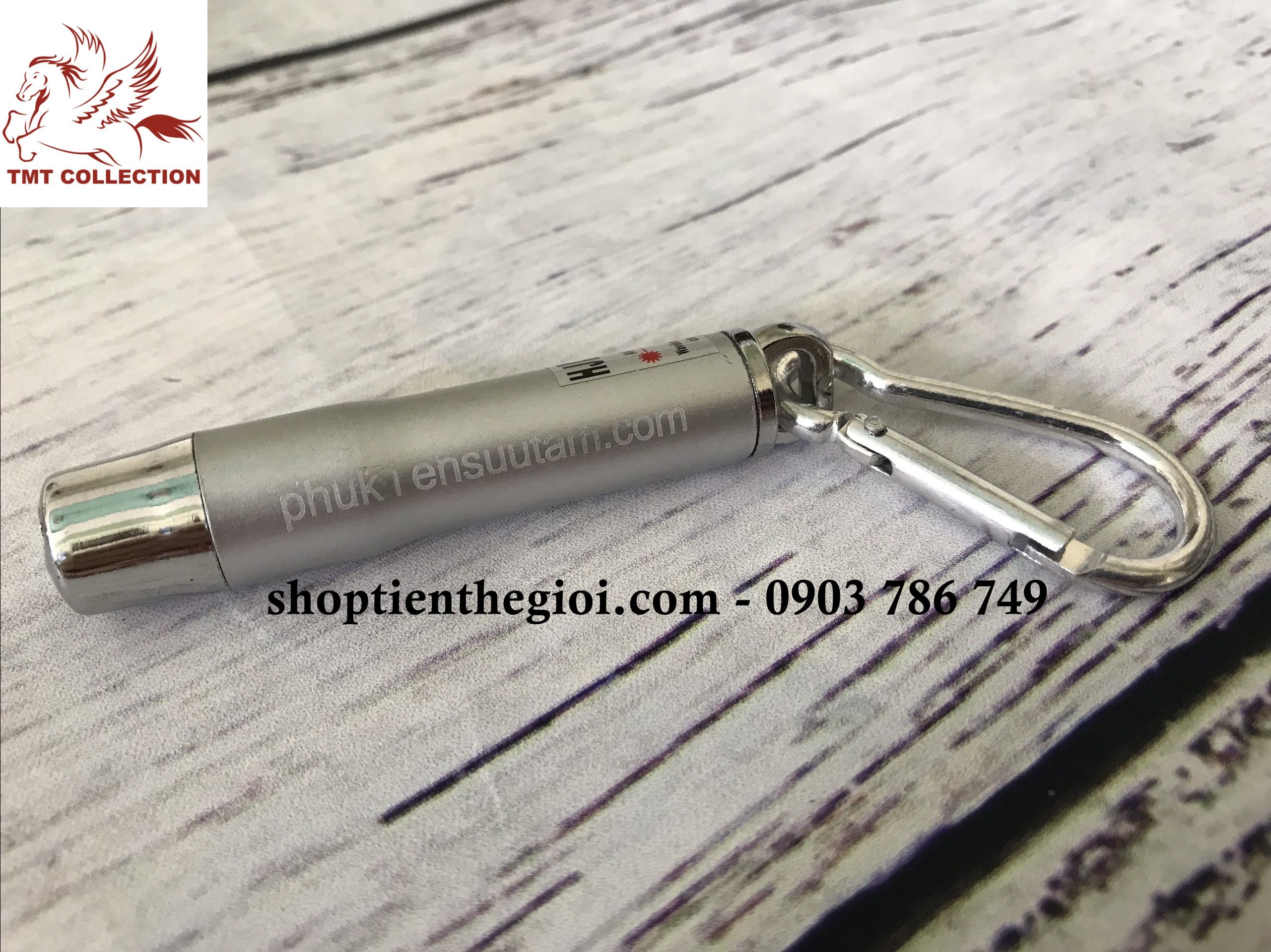 [HCM]Đèn soi 3 bóng móc khóa đèn pin móc khóa nhỏ mini có 3 bóng 3 chức năng: soi tiền giả tia lazer cực xa bóng led siêu sáng - TMT colletion - SP000226