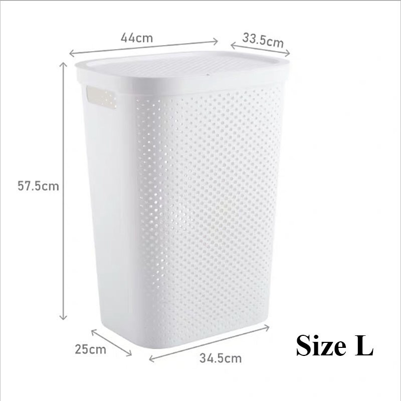 [HCM]Sọt đựng đồ chơi quần áo trong phòng ngủ phòng tắm có nắp đậy