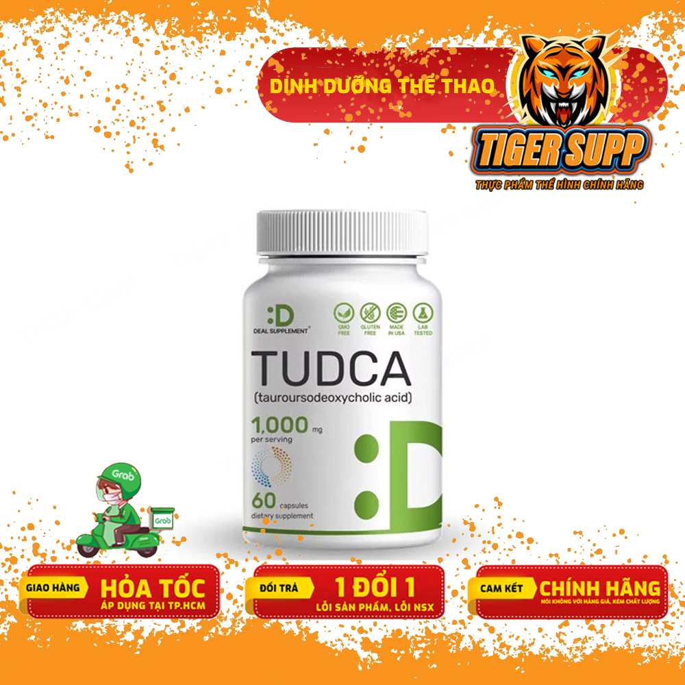 Hãy chăm sóc gan của bạn với Tudca 1000mg từ Deal Supplement TUDCA 1000mg (60 viên)