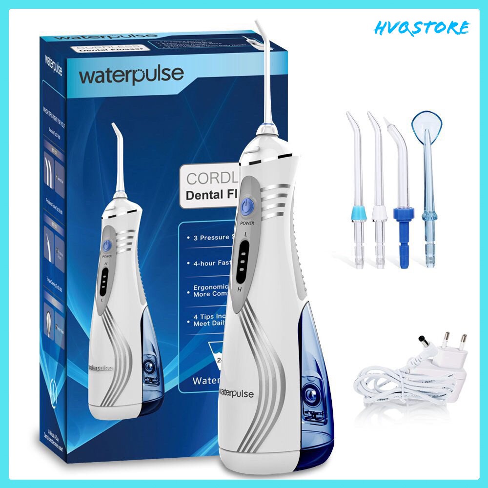 Máy tăm nước Waterpulse V400 plus chính hãng vệ sinh răng miệng dễ dàng
