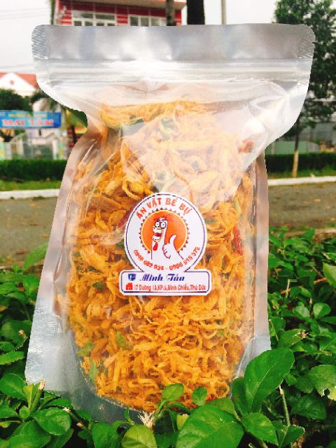 Freeship 1 kg khô gà lá chanh siêu ngon