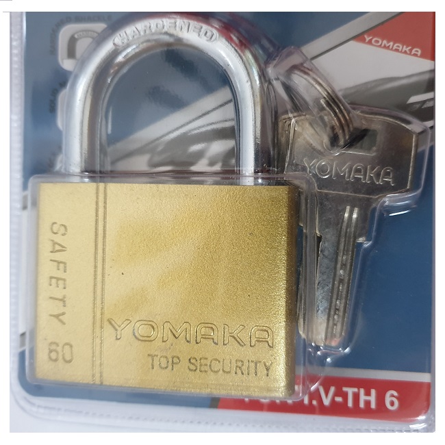Ổ khóa cửa chống trộm YoMaKa 60mm Chìa Vi Tính