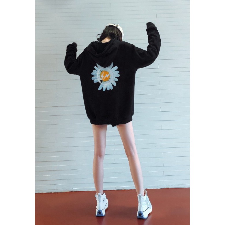 [HCM]Áo hoodie thời trang họa tiết hoa cúc  phong cách freestyle thời thượng XKC009 kèm video thực tế