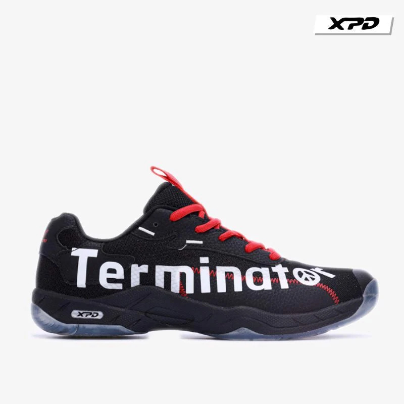 Giày cầu lông XPD - BM110 Terminator - Chính Hãng - Black White