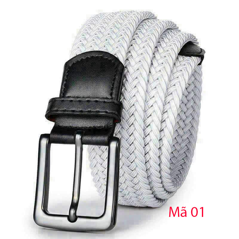 Thắt lưng nam chất chun co dãn dây lưng thể thao golf 3.5 x 115cm