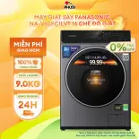 Máy giặt sấy Panasonic NA-V90FC1LVT 9/2kg - Có chế độ hỗ trợ sấy quần áo với công nghệ lưu chuyển không khí cực tiện lợi - Hàng Chính Hãng - Giao Miễn Phí HCM
