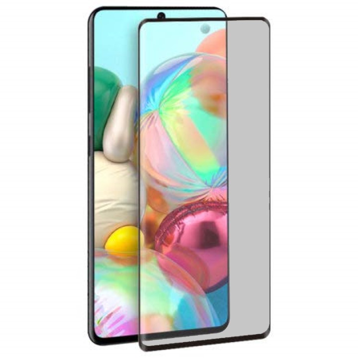 Kính Cường Lực Samsung A71 Nhám Chống Vân Tay/ Full Màn Hình/ Không Viền Màu