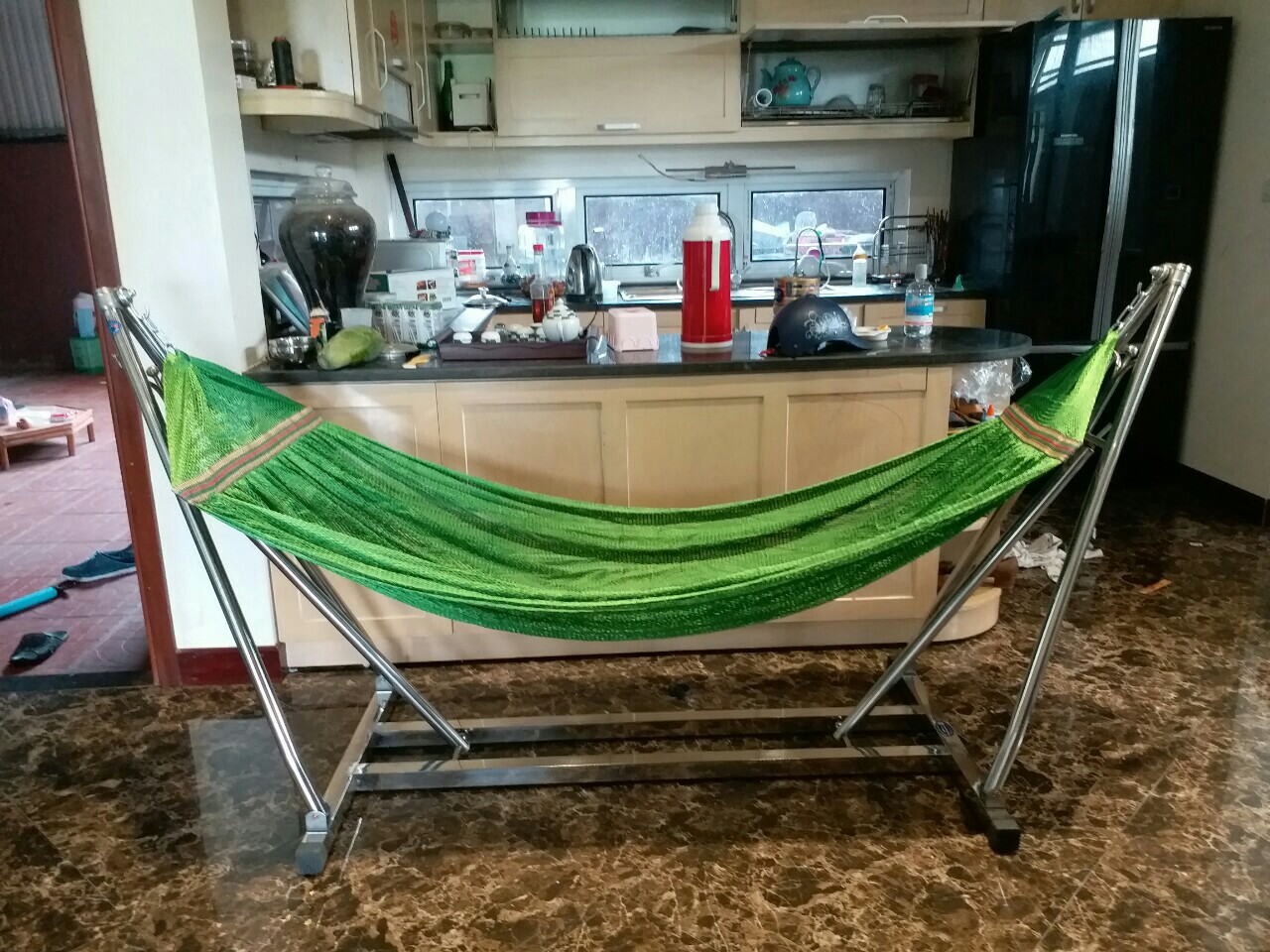 TRỌN BỘ VÕNG Xếp Khung INOX, THÉP SƠN TĨNH ĐIỆN Chân Vuông Cao Cấp - Theo phân loại