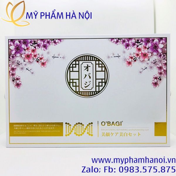 BỘ MỸ PHẨM SẠCH NÁM TÀN NHANG O'BAGI 5 SẢN PHẨM