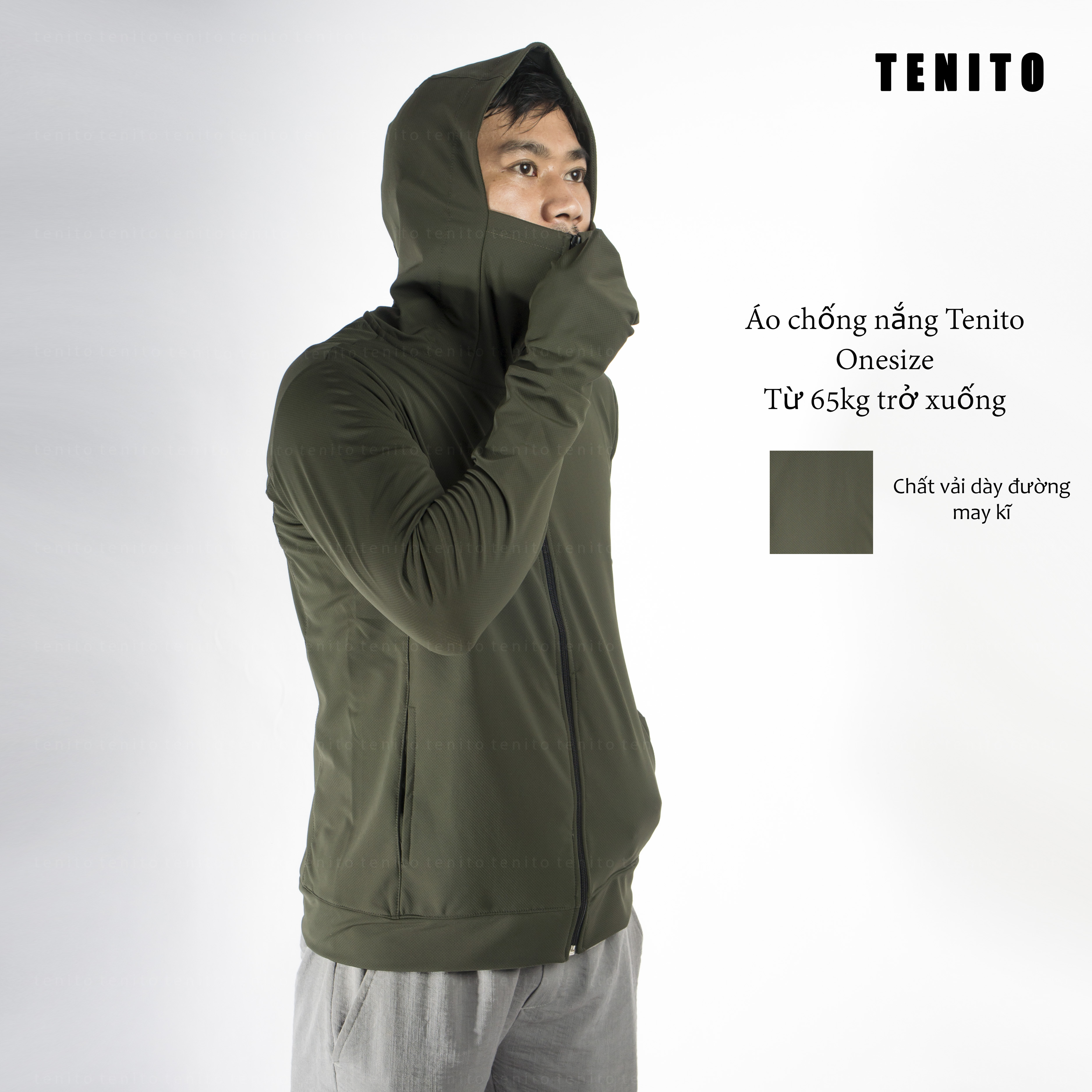 Áo chống nắng nam Tenito
